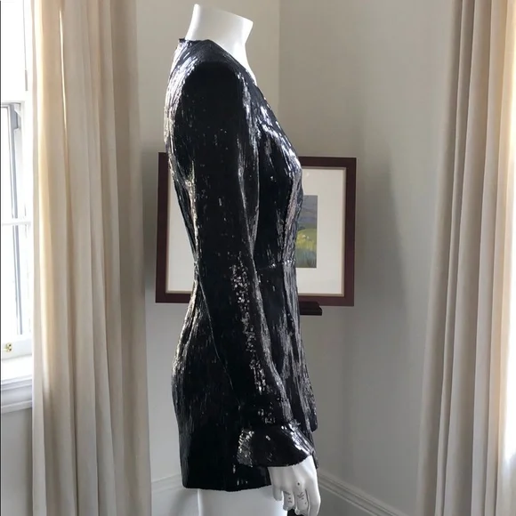 NWOT Retrofete Katherine Romper in Black - Picture 3 of 4